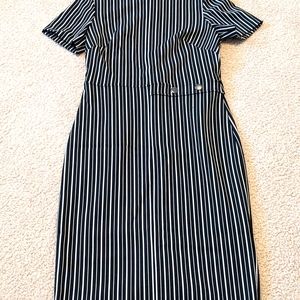 Banana Republic stripe sheath dress size 4
